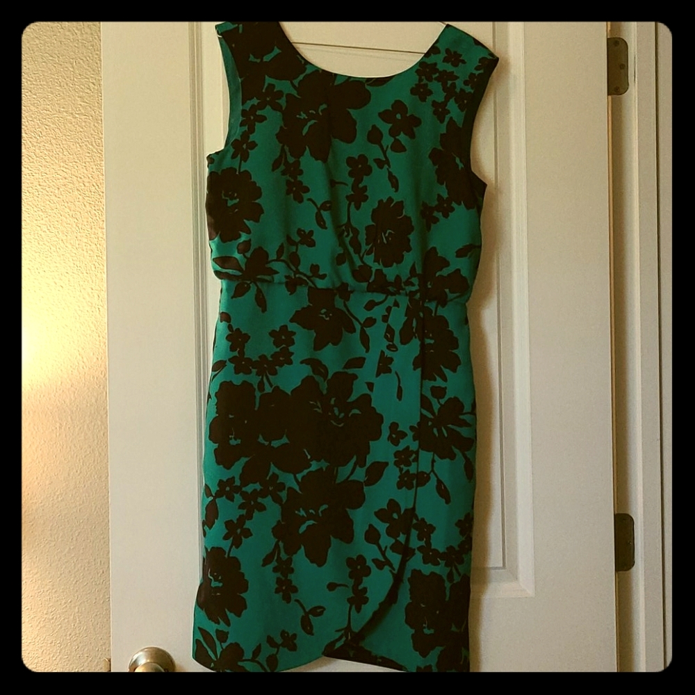 Green Floral Dress 💚